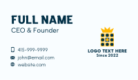 Crown Board Game  Business Card