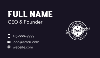 Generic Streetwear Shop Business Card