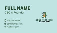 Dinosaur Baby Costume Business Card Design