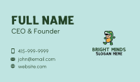 Dinosaur Baby Costume Business Card