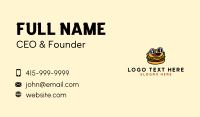 Burger Stall Business Card example 3