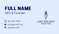 Microphone Business Card example 3