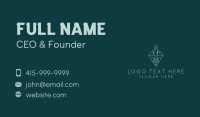 Minimalist Nature Lake Business Card