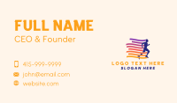 Fast Running Man Business Card Design