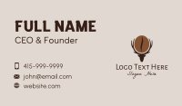 Deer Coffee Bean  Business Card