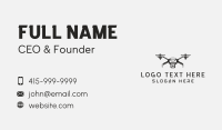 Drone Quadcopter Technology Business Card