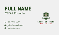 Billiard Pool Emblem  Business Card