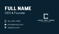 Cybersapce Business Card example 1