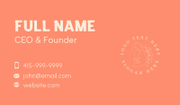 Stylish Business Card example 2