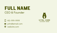 Green Bear Grass  Business Card Image Preview