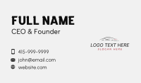 Fast Car Automotive Business Card