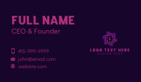 Technology AI Programmer Business Card