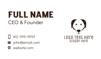 Petshop Business Card example 4