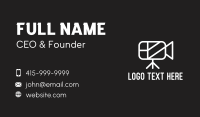 Film Director Business Card example 1