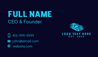 Trucking Logistic Forwarding  Business Card Design