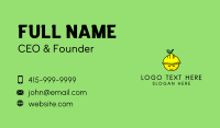 Lemon Construction Hat  Business Card