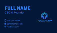 Tech Medical Cross Business Card