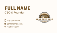 Roofing House Cabin Business Card
