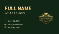 Luxury Bull Head Business Card