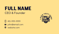 Concrete Mixer Business Card example 1