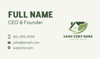 House Yard Plant Garden Business Card