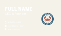 Crustacean Business Card example 1