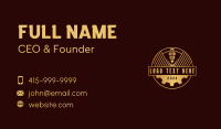 Industrial Laser Engraving Business Card Design