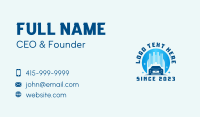 Wash Business Card example 2