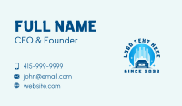 Wash Business Card example 1