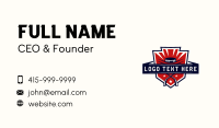 Hockey Sports League Business Card