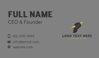 Raised Business Card example 1