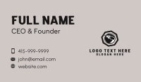 Mechanical Drill Emblem  Business Card