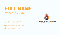 Fire Extinguisher Equipment Business Card