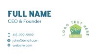 Nature Mountain Hiking Business Card