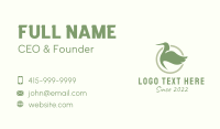Park Animal Business Card example 4