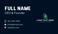 Eco Fuel Gas Pump Business Card