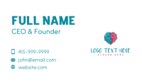 Mental Health Wellness Business Card