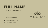 Nature Hiking Campground  Business Card