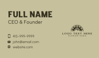 Nature Hiking Campground  Business Card Design