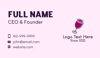 Cocktail Party Business Card example 4
