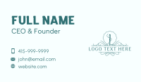Needle Thread Sewing Business Card