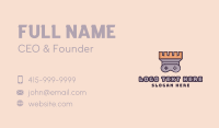 Castle Tower Gaming Business Card Design