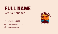 Sunset Palm Island Business Card