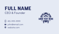 Wrench Handyman Carpentry Business Card