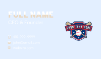 Baseball Sport League Business Card