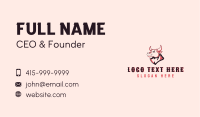 Tough Bull Steakhouse Business Card
