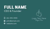 Minimal Business Card example 1