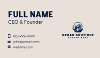 Automotive Cargo Truck Business Card