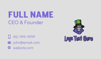 Halloween St. Patrick  Business Card Design