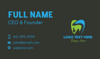 Pine Tree Tooth Business Card